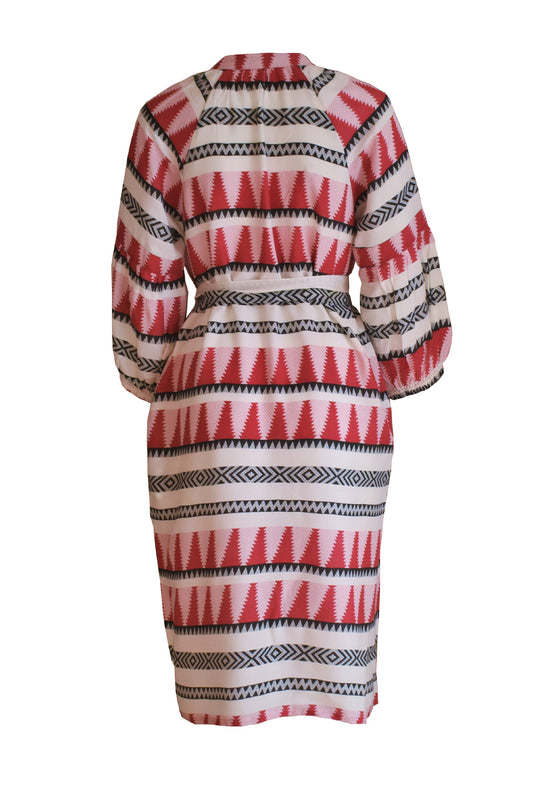 CHRISSY JACQUARD DRESS - zohaonline