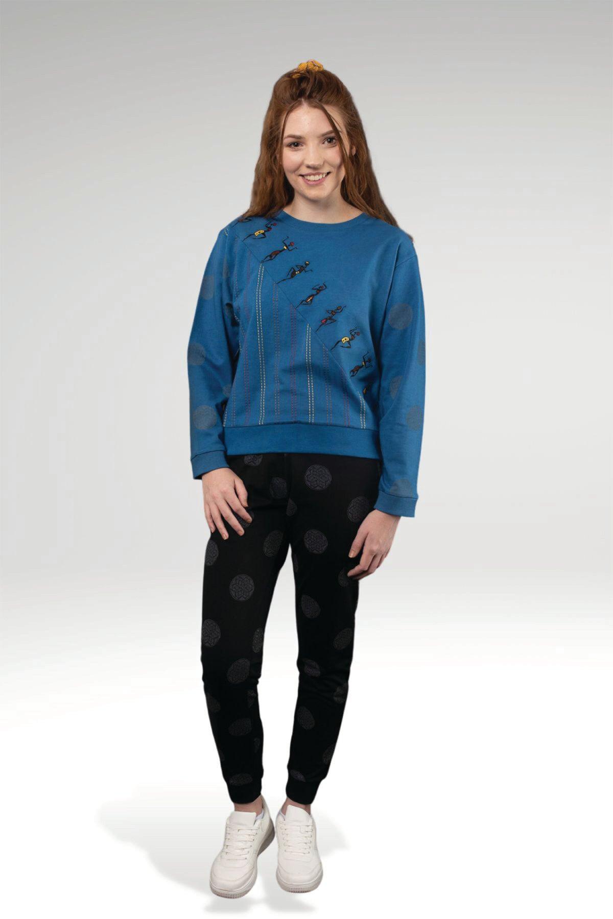 FREDA BLOCK PRINT JOGGERS - zohaonline